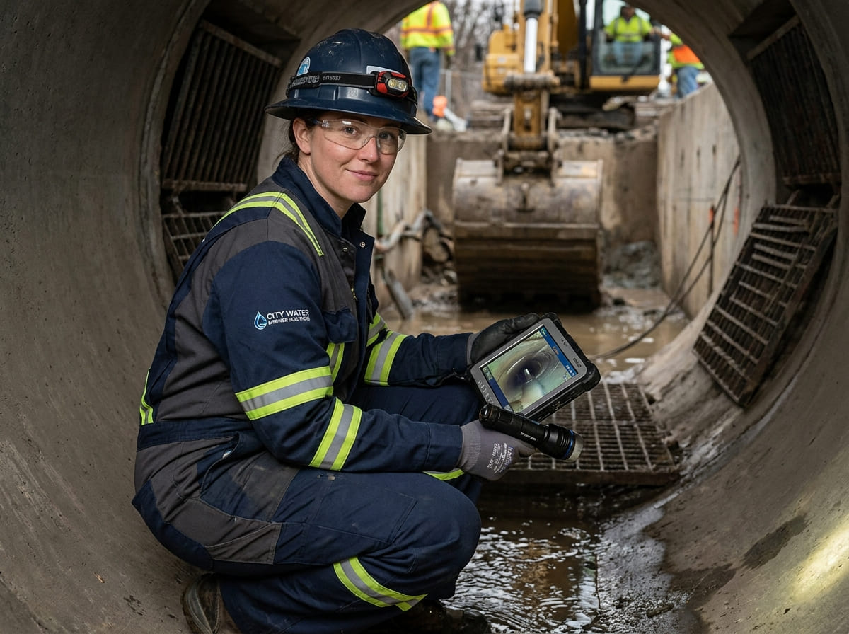 Sewer Line Inspection & Replacement in Mascot